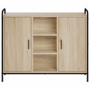 vidaXL Széf Sonoma Tölgy 97 x 33 x 81 cm Szerelt Fa
