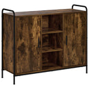 vidaXL Széf Füstös Tölgy 97 x 33 x 81 cm Szerelt Fa
