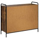 vidaXL Széf Füstös Tölgy 97 x 33 x 81 cm Szerelt Fa