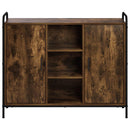 vidaXL Széf Füstös Tölgy 97 x 33 x 81 cm Szerelt Fa