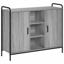 vidaXL Széf Szürke Sonoma 97 x 33 x 81 cm Szerelt Fa