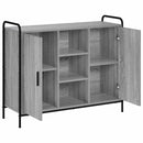 vidaXL Széf Szürke Sonoma 97 x 33 x 81 cm Szerelt Fa