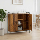 vidaXL Széf Antik Fa 97 x 33 x 81 cm Szerelt Fa