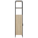 vidaXL Magasfiú Sonoma Tölgy 40 x 33 x 161 cm Szerelt Fa