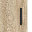vidaXL Magasfiú Sonoma Tölgy 40 x 33 x 161 cm Szerelt Fa