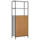 vidaXL Magasfiú Szürke Sonoma 40 x 33 x 161 cm Szerelt Fa