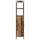 vidaXL Magasfiú Antik Fa 40 x 33 x 161 cm Szerelt Fa