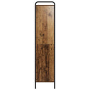 vidaXL Könyvespolc 55,5 x 33 x 174 cm Szerelt Fa Antik Fa