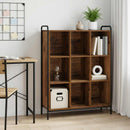 vidaXL Könyvespolc 57 x 33 x 111 cm Szerelt Fa Antik Fa