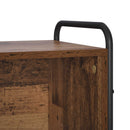 vidaXL Könyvespolc 57 x 33 x 111 cm Szerelt Fa Antik Fa