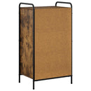 vidaXL Cipőszekrény 51 x 36,5 x 93 cm Szerelt Fa Füstös Tölgy