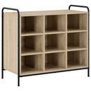vidaXL Cipőszekrény 85 x 39,5 x 75 cm Szerelt Fa Sonoma Tölgy