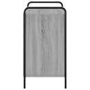 vidaXL Cipőszekrény 85 x 39,5 x 75 cm Szerelt Fa Szürke Sonoma