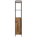 vidaXL Fürdőszoba Székény Antik Fa 40 x 36 x 200,5 cm Szerelt Fa
