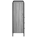 vidaXL Fürdőszoba Székény Szürke Sonoma 40 x 36 x 109,5 cm Szerelt Fa