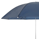vidaXL Csipeszes napernyő 2 pcs Sötétkék Ø 105 x 86 cm 170T poliészter