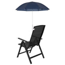 vidaXL Csipeszes napernyő 2 pcs Sötétkék Ø 105 x 86 cm 170T poliészter