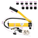 vidaXL Hidraulikus Cső Ráhúzó Eszköz 60 kN TH16-32 mm V12-28 mm Acél