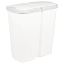 vidaXL Szemetes Fehér 48,5 x 28 x 51 cm PP