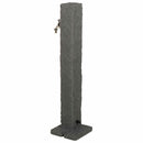 vidaXL Kertitanker Antracitszürke 26 x 26 x 98 cm PE