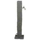 vidaXL Kertitanker Antracitszürke 26 x 26 x 98 cm PE