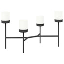 vidaXL Virág állvány Fehér 125 x 55 x 81 cm PP és acél
