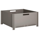 vidaXL Tűzrakó Rozsdás 60 x 60 x 30 cm Időjárásálló Acél