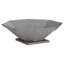 vidaXL Tűzrakó Rozsdás 50 x 50 x 15,5 cm Időjárásálló Acél