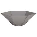 vidaXL Tűzrakó Rozsdás 58,5 x 51,5 x 19,5 cm Időjárásálló Acél