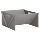 vidaXL Tűzrakó Rozsdás 40 x 40 x 20 cm Időjárásálló Acél