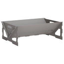 vidaXL Tűzrakó Rozsdás 60 x 40 x 20 cm Időjárásálló Acél