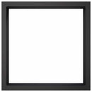 vidaXL Tűzrakó Gyűrű Fekete 90 x 90 x 25 cm Acél
