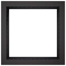 vidaXL Tűzrakó Gyűrű Fekete 60 x 60 x 25 cm Acél