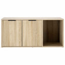 vidaXL Macska ketrec bútor Sonoma Tölgy 100 x 49 x 45 cm Szerelt Fa
