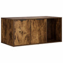 vidaXL Macska ketrec bútor Füstös Tölgy 100 x 49 x 45 cm Szerelt Fa