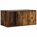 vidaXL Macska ketrec bútor Füstös Tölgy 100 x 49 x 45 cm Szerelt Fa