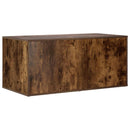 vidaXL Macska ketrec bútor Füstös Tölgy 100 x 49 x 45 cm Szerelt Fa