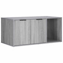 vidaXL Macska ketrec bútor Szürke Sonoma 100 x 49 x 45 cm Szerelt Fa