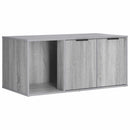 vidaXL Macska ketrec bútor Szürke Sonoma 100 x 49 x 45 cm Szerelt Fa