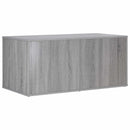 vidaXL Macska ketrec bútor Szürke Sonoma 100 x 49 x 45 cm Szerelt Fa