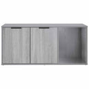 vidaXL Macska ketrec bútor Szürke Sonoma 100 x 49 x 45 cm Szerelt Fa