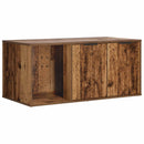 vidaXL Macska ketrec bútor Antik Fa 100 x 49 x 45 cm Szerelt Fa