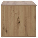 vidaXL Macska ketrec bútor Kézműves Tölgy 100 x 49 x 45 cm Szerelt Fa