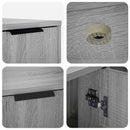 vidaXL Macska ketrec bútor Szürke Sonoma 100 x 49 x 45 cm Szerelt Fa