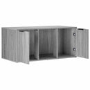 vidaXL Macska ketrec bútor Szürke Sonoma 100 x 49 x 45 cm Szerelt Fa