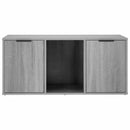 vidaXL Macska ketrec bútor Szürke Sonoma 100 x 49 x 45 cm Szerelt Fa