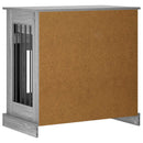 vidaXL Kutya ketrec bútor Szürke Sonoma 80 x 47,5 x 80 cm Szerelt Fa