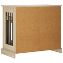 vidaXL Kutya ketrec bútor Sonoma Tölgy 90 x 47,5 x 80 cm Szerelt Fa
