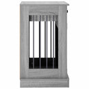 vidaXL Kutya ketrec bútor Szürke Sonoma 90 x 47,5 x 80 cm Szerelt Fa