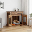 vidaXL Kutya ketrec bútor Antik Fa 90 x 47,5 x 80 cm Szerelt Fa